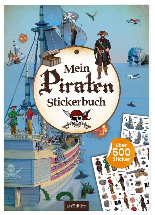 Produktbild: Mein Piraten-Stickerbuch