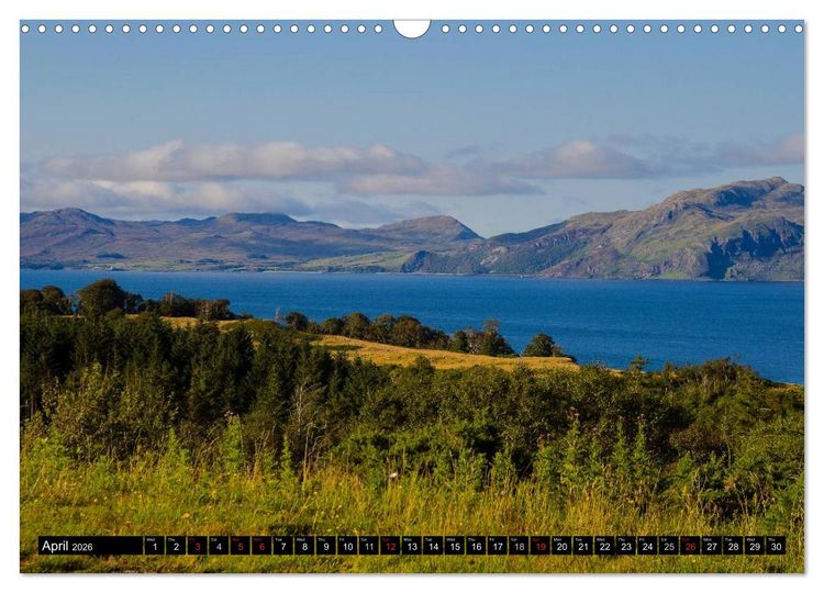 Produktbild: Mull, Staffa, Skye, Iona The Inner Hebrides (Wall Calendar 2026 DIN A3 landscape), CALVENDO 12 Month Wall Calendar