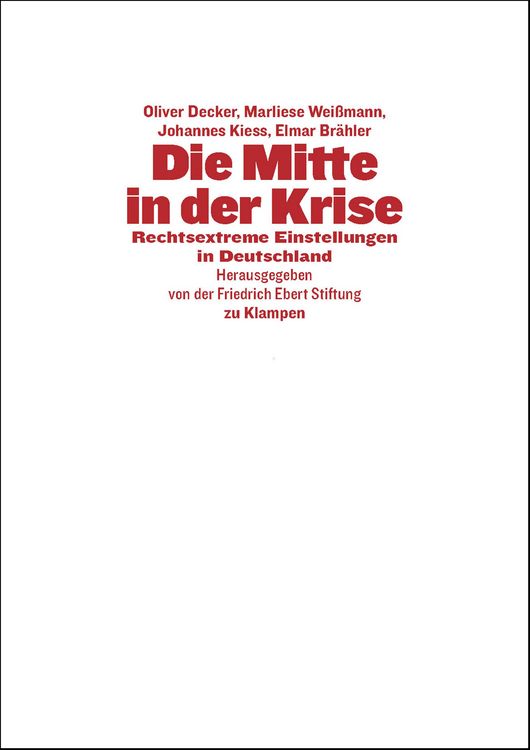 Produktbild: Die Mitte in der Krise