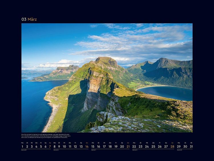 Produktbild: Hurtigruten - KUNTH Wandkalender 2027