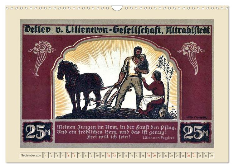 Produktbild: Gru&szlig; aus Alt-Rahlstedt (Wandkalender 2026 DIN A3 quer), CALVENDO Monatskalender