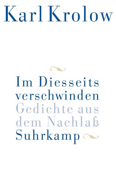 Produktbild: Im Diesseits verschwinden