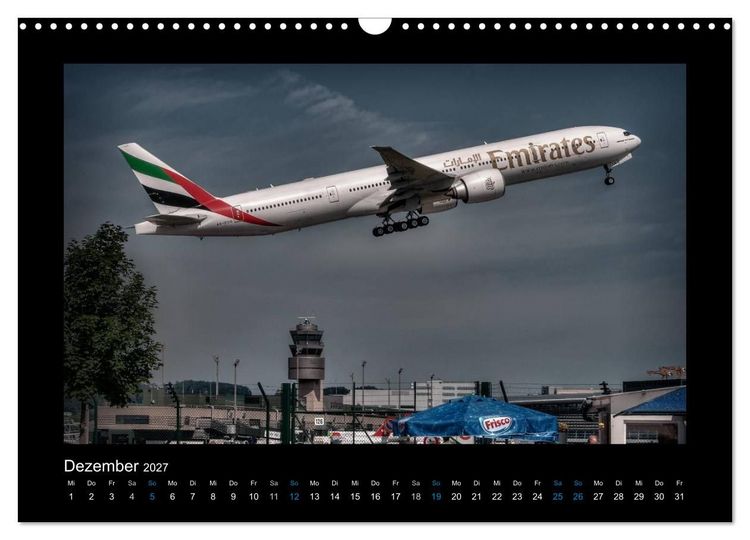 Produktbild: Faszination Luftfahrt (Wandkalender 2027 DIN A3 quer), CALVENDO Monatskalender