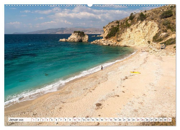 Produktbild: Albanien - Der S&uuml;den (Wandkalender 2026 DIN A2 quer), CALVENDO Monatskalender