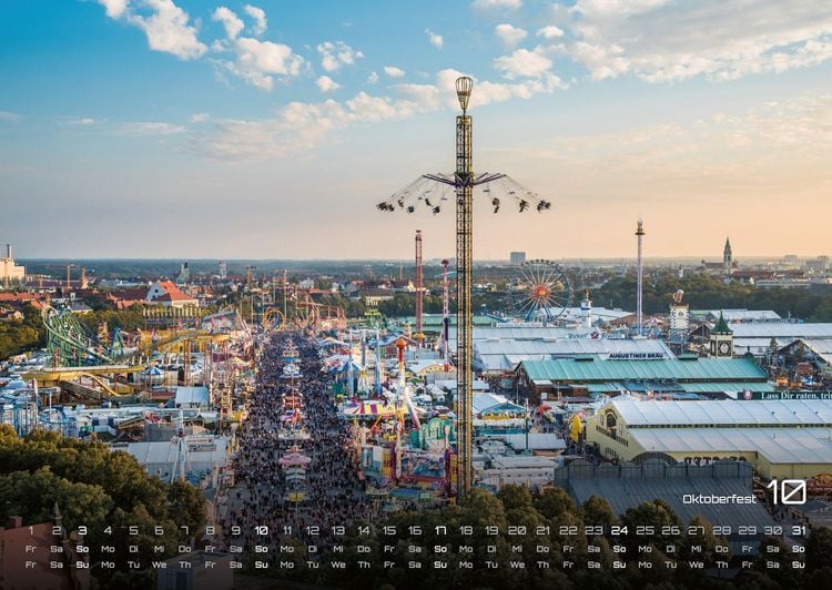 Produktbild: M&uuml;nchen - Zwischen Alpenblick und Altstadtflair - 2027 - Kalender DIN A2