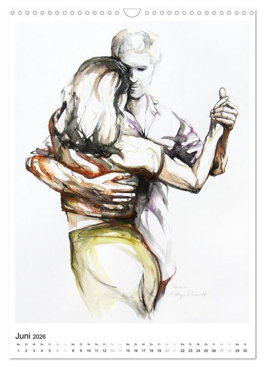 Produktbild: Tango Argentino - Zauber der Umarmung (Wandkalender 2026 DIN A3 hoch), CALVENDO Monatskalender