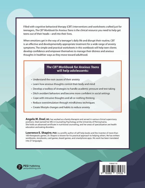 Produktbild: The CBT Workbook for Anxious Teens