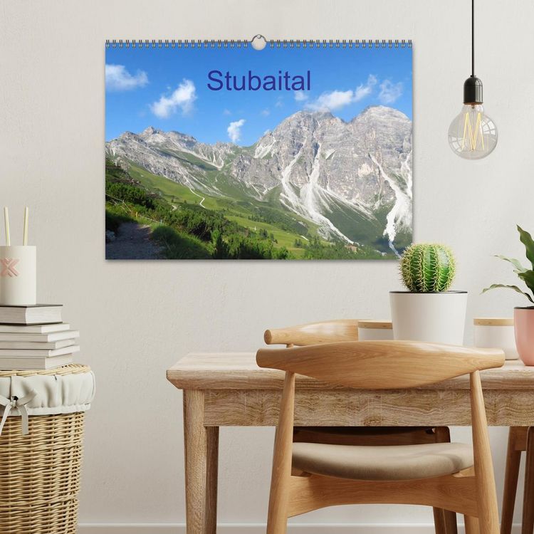 Produktbild: Stubaital (Wandkalender 2026 DIN A3 quer), CALVENDO Monatskalender