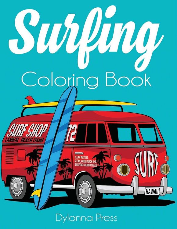 Produktbild: Surfing Coloring Book