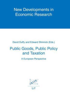 Produktbild: Public Goods, Public Policy and Taxation