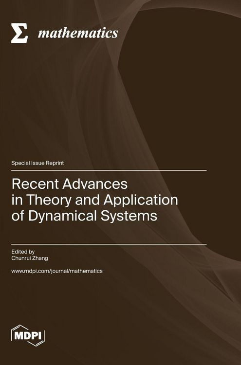 Produktbild: Recent Advances in Theory and Application of Dynamical Systems