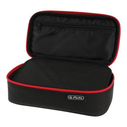 Produktbild: Herlitz Faulenzer beatBox schwarz/rot