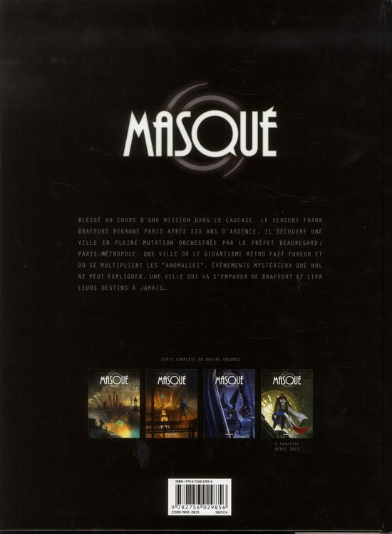Produktbild: Masque t 3 chimeres et gargouill