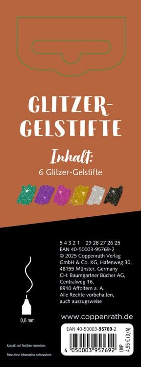 Produktbild: Glitzer-Gelstifte