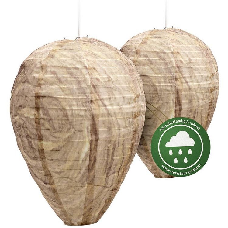 Produktbild: Gardigo Wespenfrei Abschreckung Wespennest-Attrappe (B x H x T) 200 x 300 x 200mm 1St.