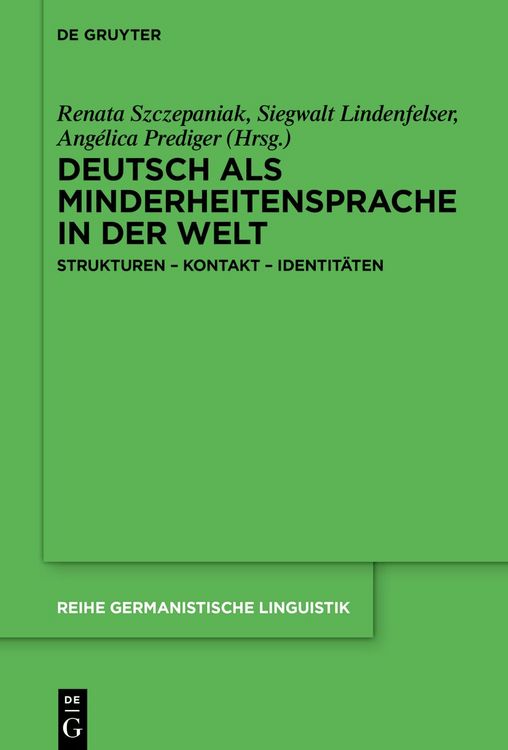 Produktbild: Deutsch als Minderheitensprache in der Welt