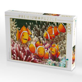 Produktbild: CALVENDO Puzzle Bunte Clownfisch Entdecker | 2000 Teile Lege-Gr&ouml;&szlig;e 90x67cm Foto-Puzzle f&uuml;r gl&uuml;ckliche Stunden
