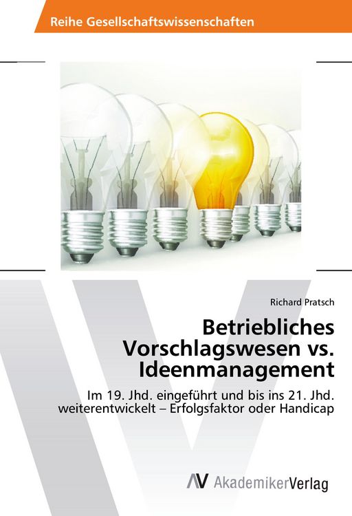 Produktbild: Betriebliches Vorschlagswesen vs. Ideenmanagement