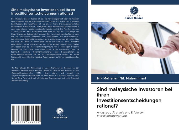 Produktbild: Sind malaysische Investoren bei ihren Investitionsentscheidungen rational?