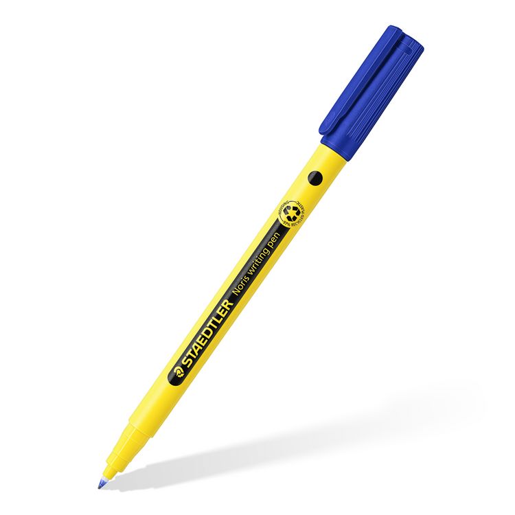 Produktbild: STAEDTLER Noris&reg; writing pen 307, 4 x Fineliner, schwarz, 307-9 BK4