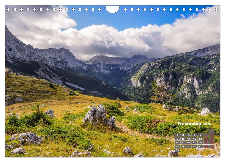 Produktbild: Sutjeska-Nationalpark (Wandkalender 2026 DIN A4 quer), CALVENDO Monatskalender