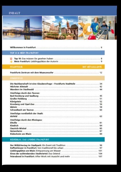 Produktbild: Reisef&uuml;hrer Frankfurt. Stadtf&uuml;hrer inklusive Ebook. Ausflugsziele, Sehensw&uuml;rdigkeiten, Restaurant & Hotels uvm.