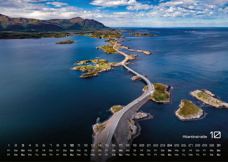 Produktbild: Norwegen &ndash; Im Land der Fjorde - 2027 - Kalender DIN A3
