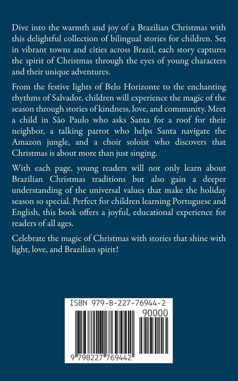 Produktbild: Christmas in Flip-Flops And Other Bilingual Brazilian Portuguese-English Christmas Stories for Kids