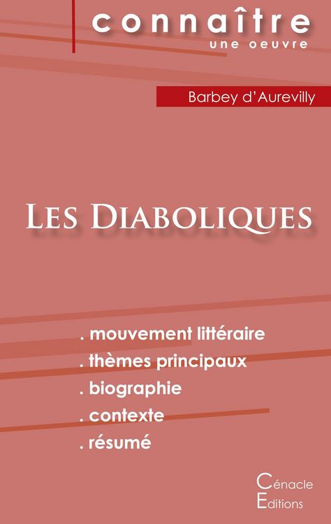 Produktbild: Fiche de lecture Les Diaboliques de Barbey d'Aurevilly (Analyse litt&eacute;raire de r&eacute;f&eacute;rence et r&eacute;sum&eacute; complet)