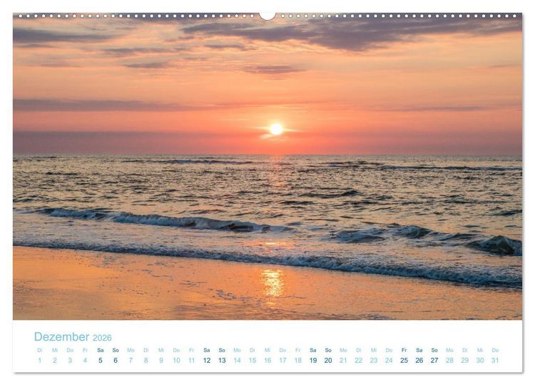 Produktbild: Mehr Nordsee (Wandkalender 2026 DIN A2 quer), CALVENDO Monatskalender