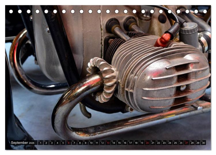 Produktbild: BMW R 51/3 Gespann (Tischkalender 2026 DIN A5 quer), CALVENDO Monatskalender