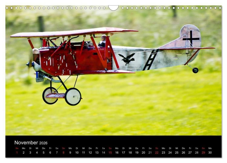 Produktbild: Dies und das vom Modellflugplatz (Wandkalender 2026 DIN A3 quer), CALVENDO Monatskalender