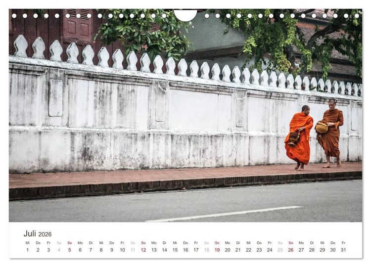 Produktbild: S&Uuml;DOSTASIEN (Wandkalender 2026 DIN A4 quer), CALVENDO Monatskalender