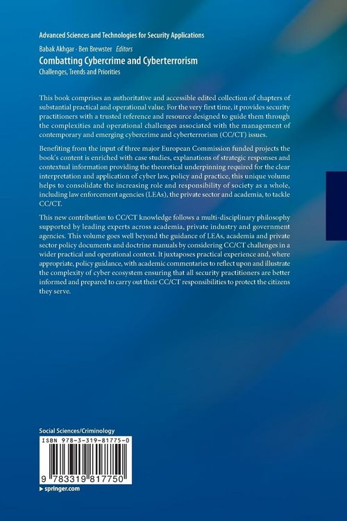 Produktbild: Combatting Cybercrime and Cyberterrorism