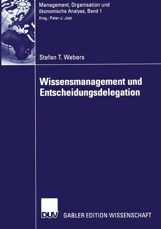 Produktbild: Wissensmanagement und Entscheidungsdelegation