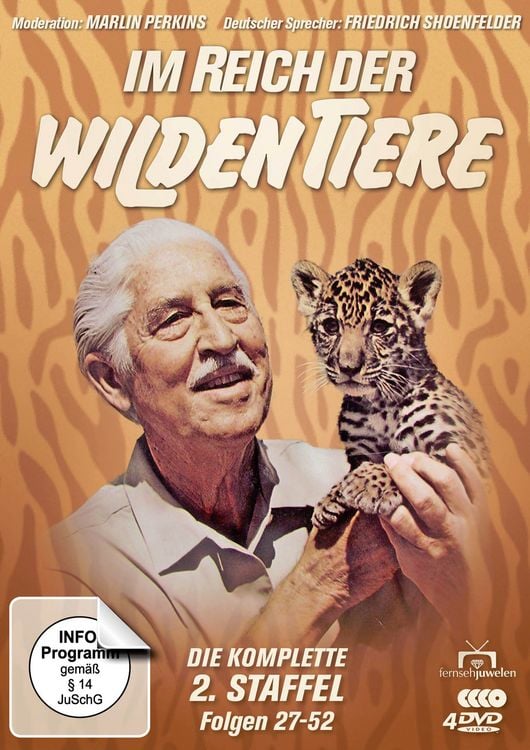 Produktbild: Im Reich der wilden Tiere - Die kompl. 2.St./Folgen 27-52 [4 DVDs]