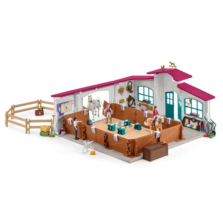 Produktbild: Schleich 42639 - Horse Club, Reithalle Peppertree, Pferdesport-Spielset