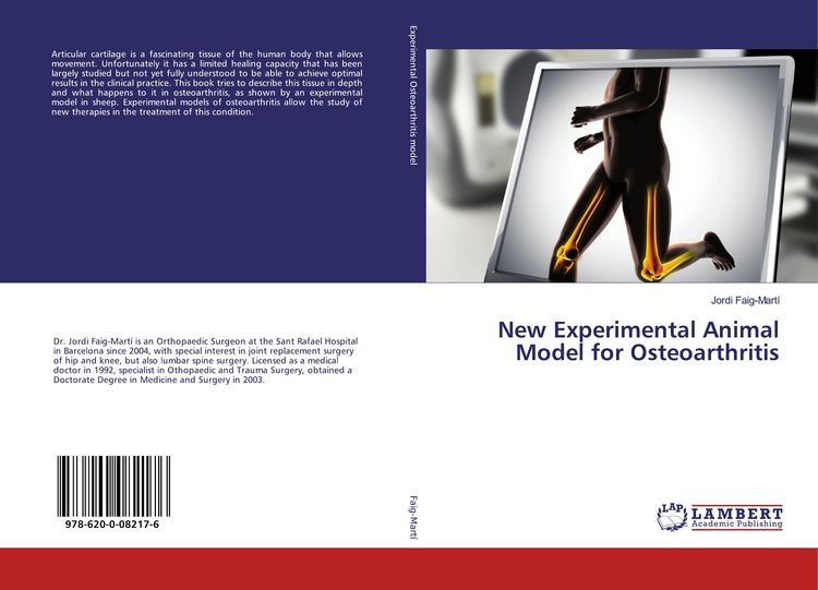 Produktbild: New Experimental Animal Model for Osteoarthritis