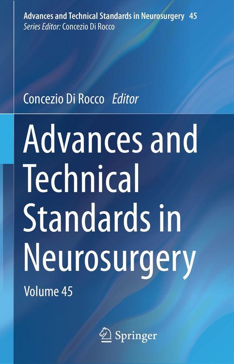 Produktbild: Advances and Technical Standards in Neurosurgery