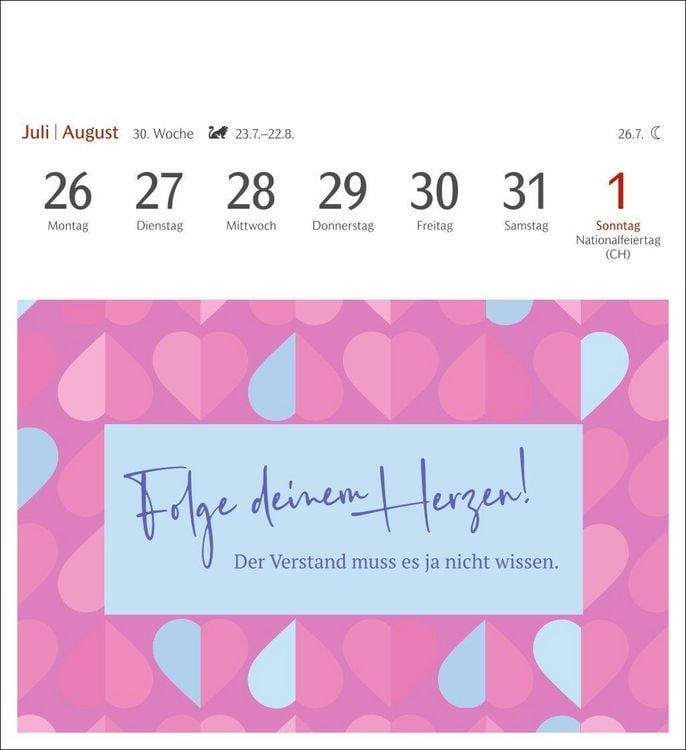 Produktbild: Positive-Spr&uuml;che-Kalender Postkartenkalender 2027 - mit 53 Postkarten