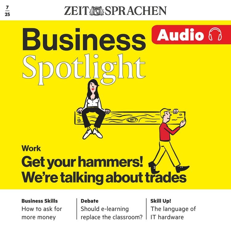 Produktbild: Business Englisch lernen Audio – Fokus aufs Handwerk