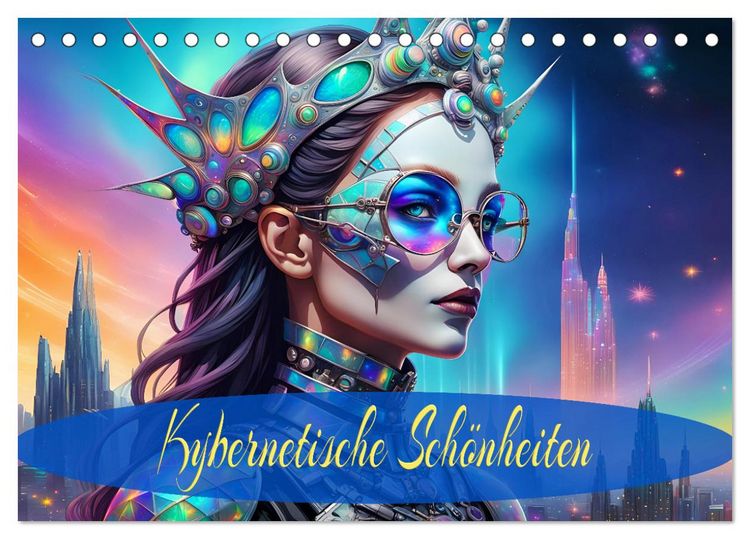 Produktbild: Kybernetische Sch&ouml;nheiten (Tischkalender 2026 DIN A5 quer), CALVENDO Monatskalender