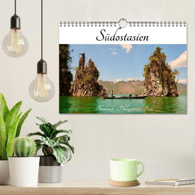 Produktbild: S&uuml;dostasien - Thailand, Philippinen, Bali (Wandkalender 2027 DIN A4 quer), CALVENDO Monatskalender