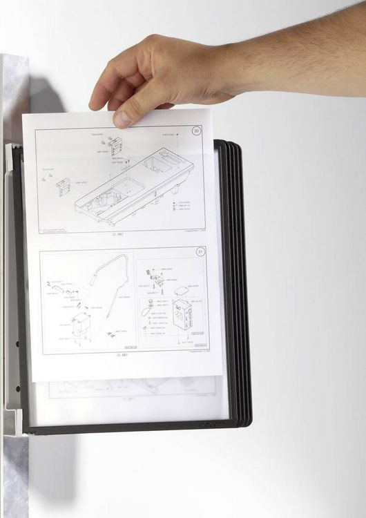 Produktbild: DURABLE Sichttafelsystem Vario&reg; Magnetic Wall 5