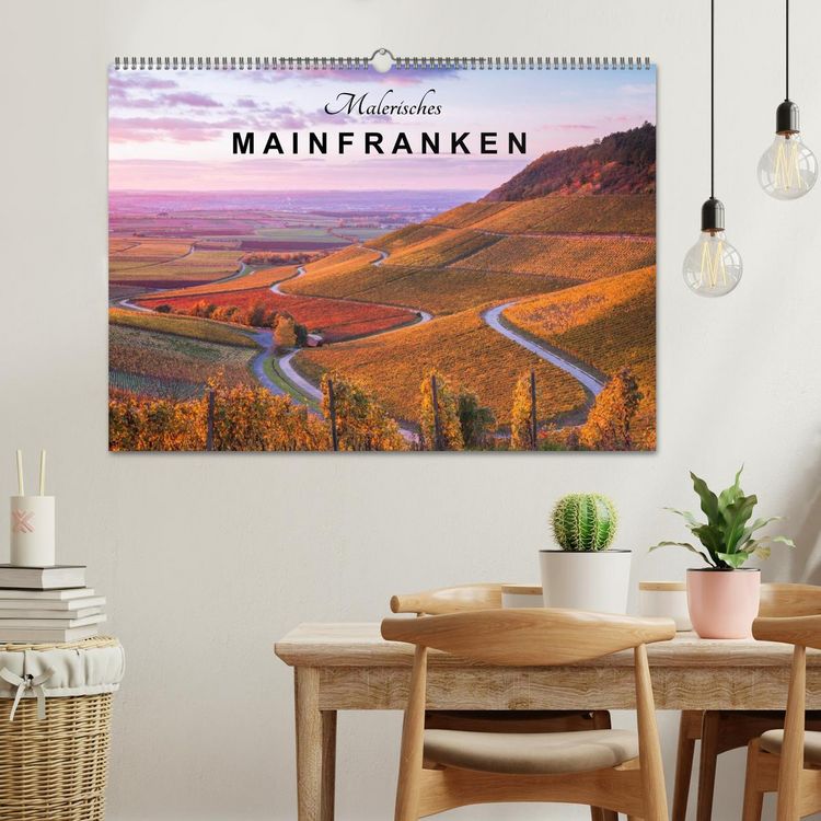 Produktbild: Malerisches Mainfranken (Wandkalender 2026 DIN A2 quer), CALVENDO Monatskalender
