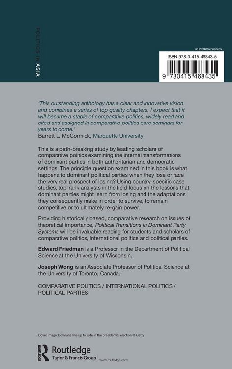 Produktbild: Political Transitions in Dominant Party Systems