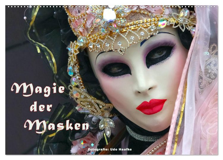 Produktbild: Magie der Masken (Wandkalender 2026 DIN A2 quer), CALVENDO Monatskalender