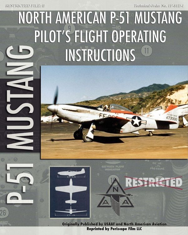 Produktbild: P-51 Mustang Pilot's Flight Operating Instructions