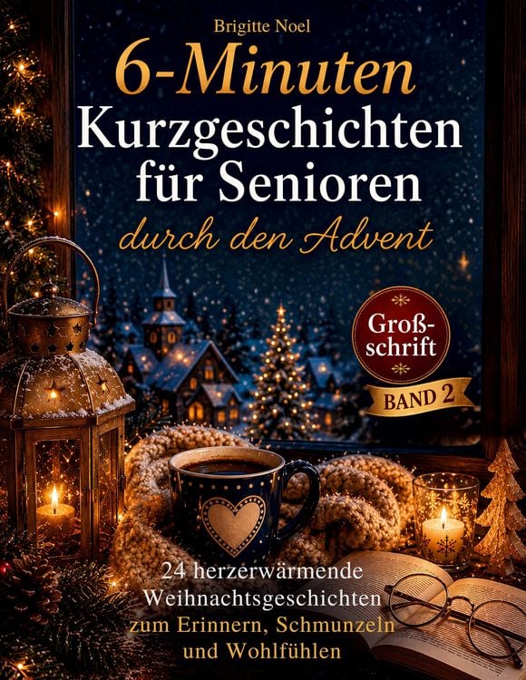Produktbild: 6-Minuten Kurzgeschichten f&uuml;r Senioren durch den Advent