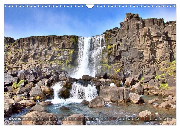 Produktbild: Island - Landschaften, Natur und Licht (Wandkalender 2027 DIN A3 quer), CALVENDO Monatskalender